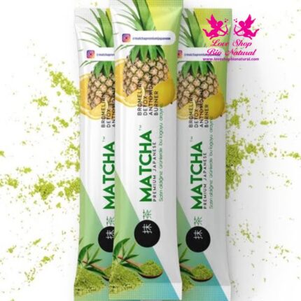 Ceai antioxidant cu ananas burner traditie japoneza MATCHA ANANAS 20 plicuri