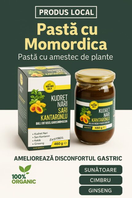 pasta cu momordica si amestec din plante naturale amelioreaza disconfortul gastric