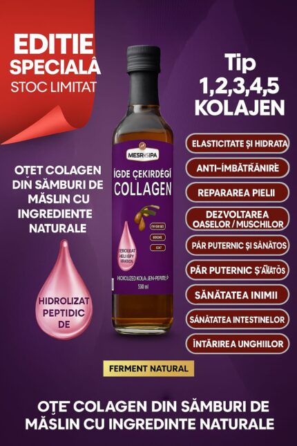 Otet colagen din sambure de maslin cu ingrediente naturale editie speciala 500ml