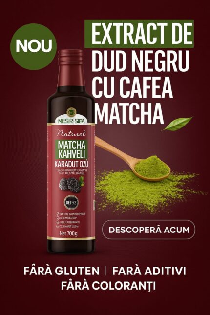 Extract de dud cu cafea matcha detoxifiere naturala energie  700 gr