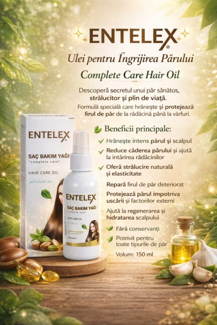 ENTELEX ulei pentru ingrijirea parului  complet 150 ml